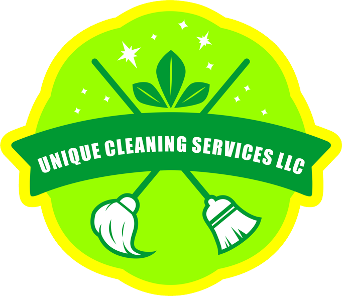 unique cleaning services logo